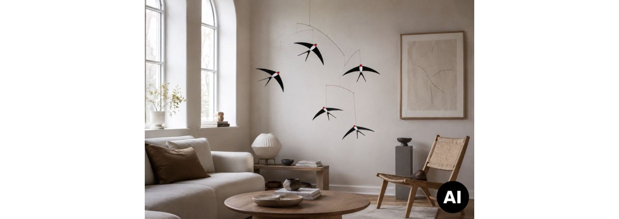 Flensted Mobile som h�ngande design i modern inredning