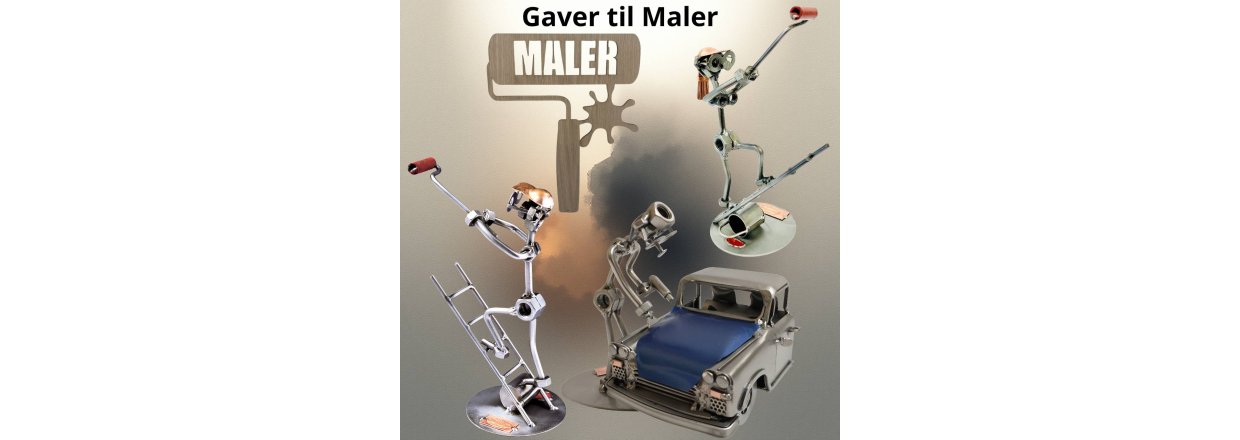 Gave til maler � Den ultimative guide til svendegaver, gaveid�er og personlige gaver til malersvend 