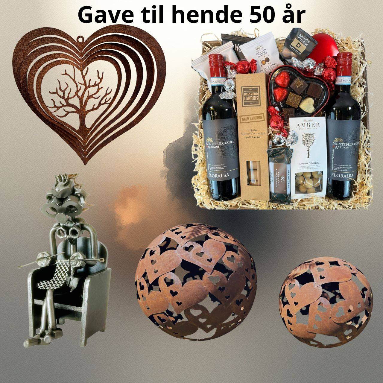 Gave til hende 50 &aring;r