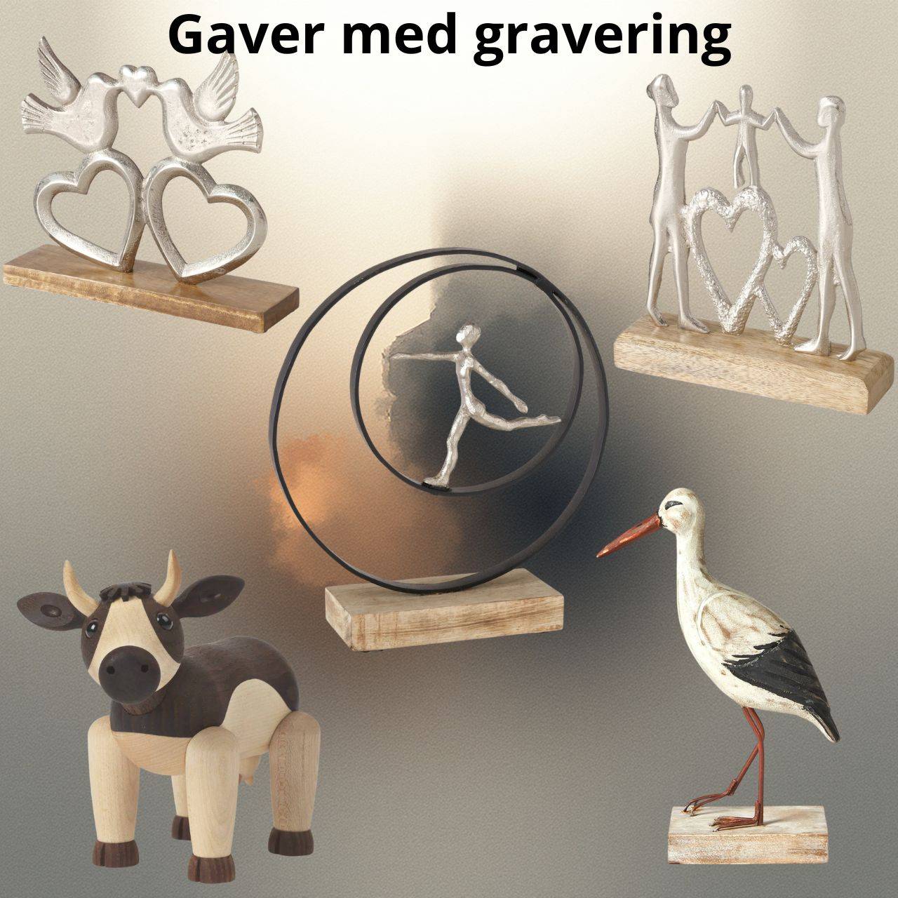 Gaver med gravering
