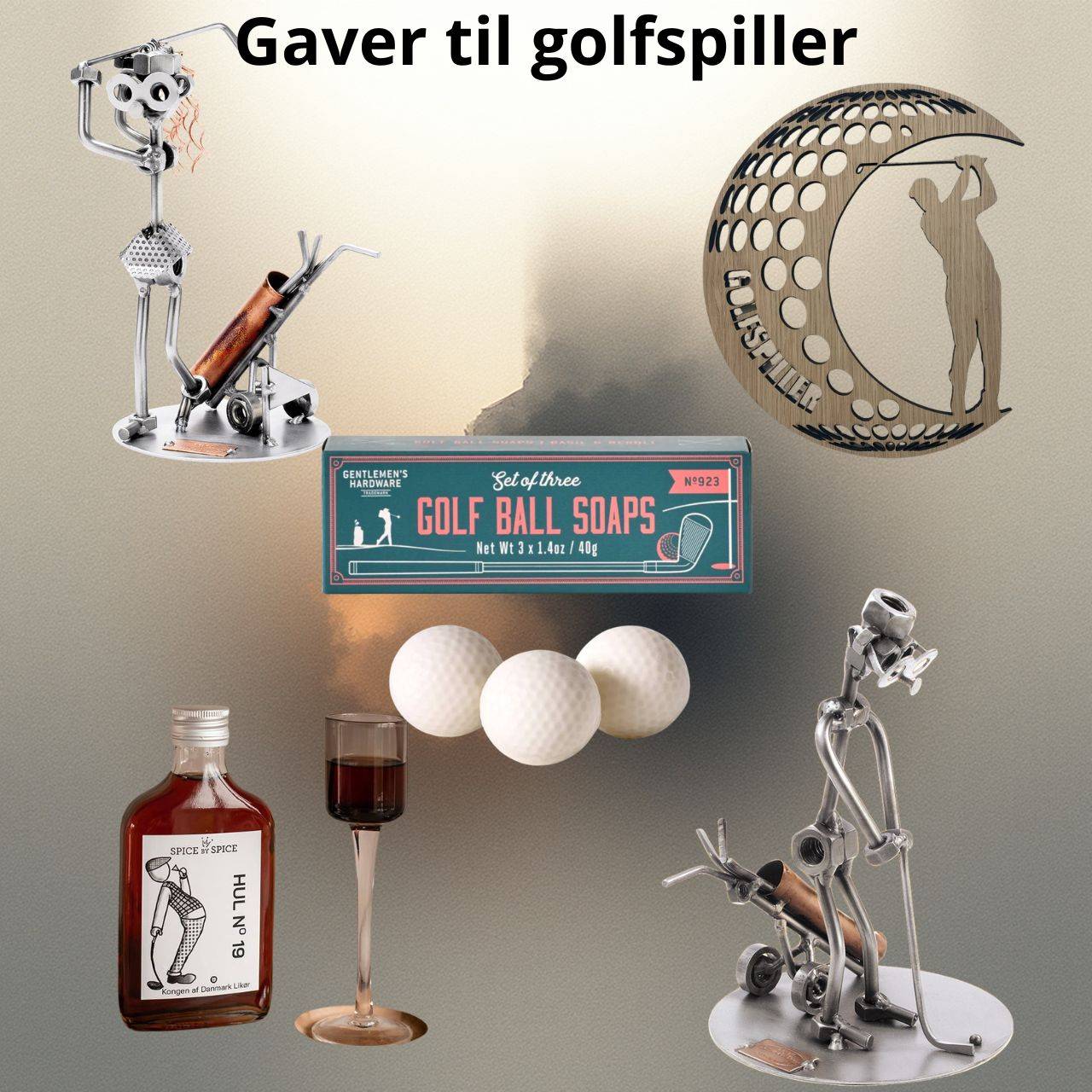Gaver til golfspiller