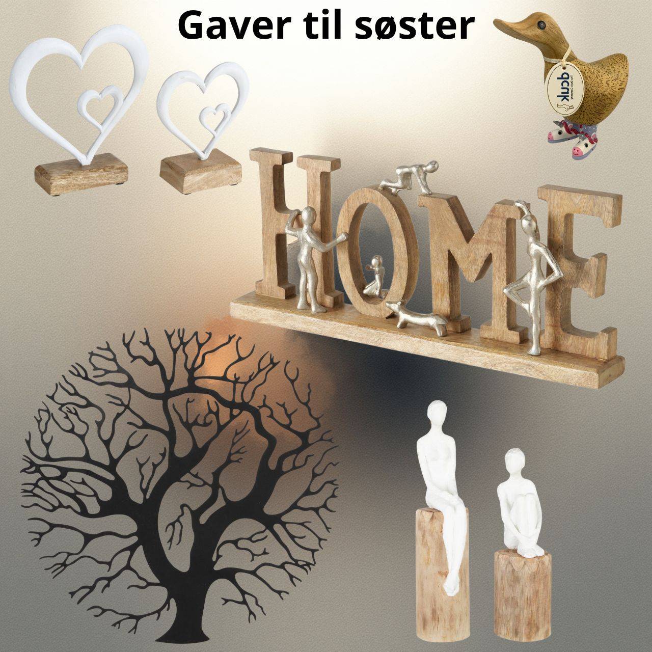 Gaver til s&oslash;ster