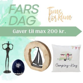 Gave til far Max. 200 kr.