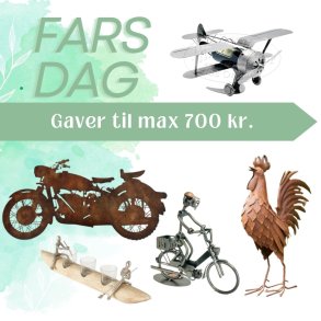 Gave til far Max. 700 kr.