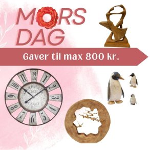 Mors dag gave til max 800,- kr.