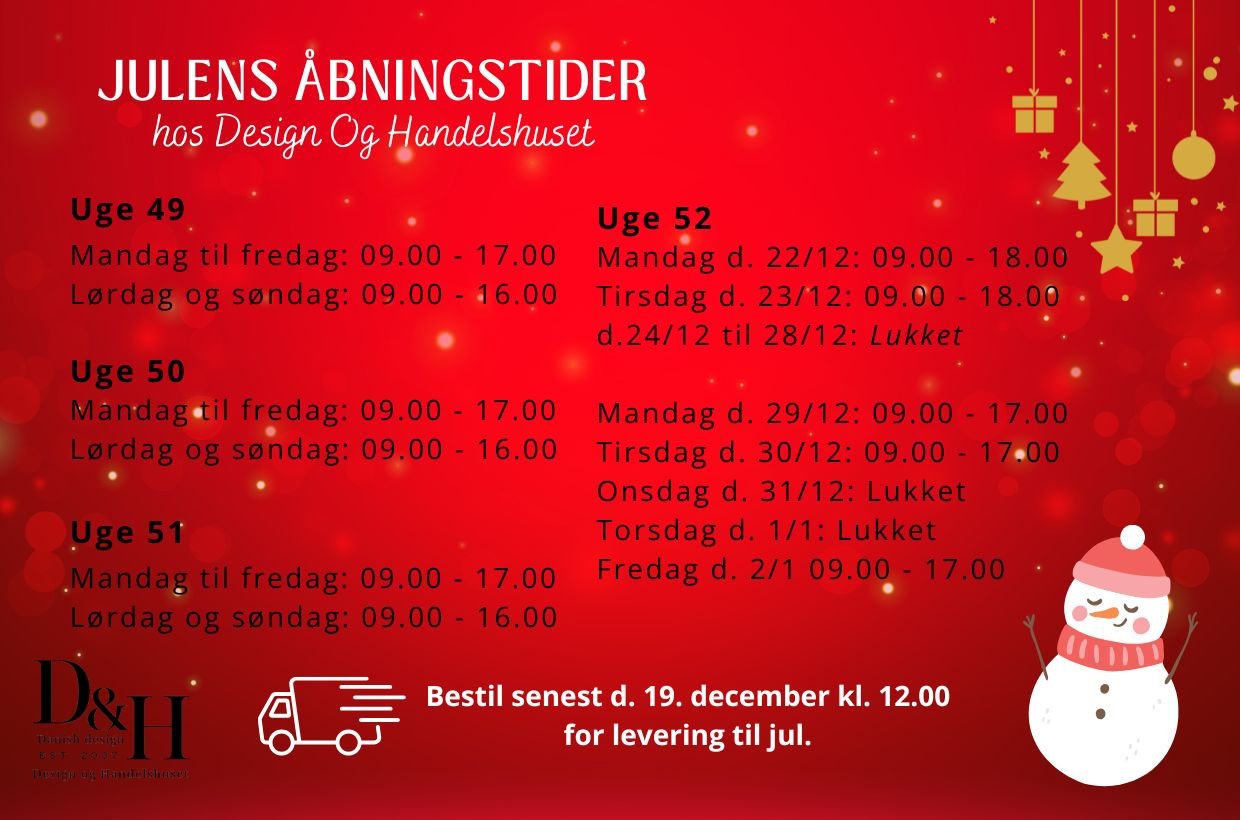 bnings tider til jul 