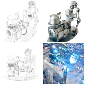 Speciallavede Metalfigurer