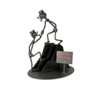 Metalfigurer med symbolik