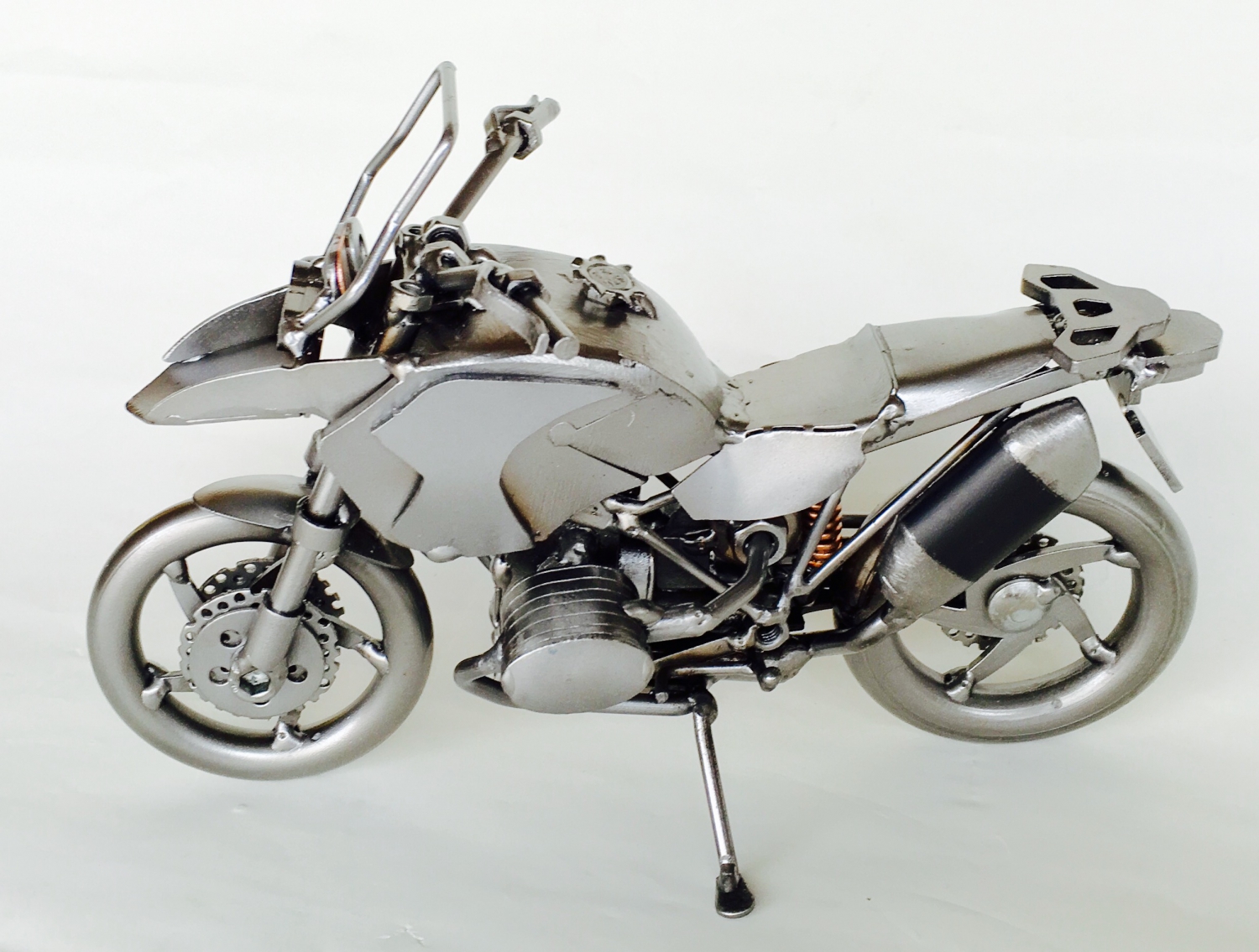 Metalfigur - Motorcykel - Boxer Enduro