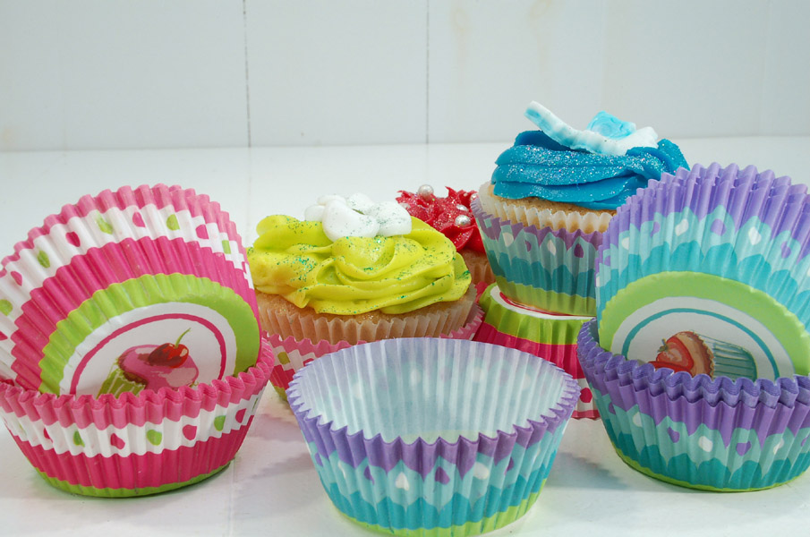 Papirforme Cupcake 80stk.