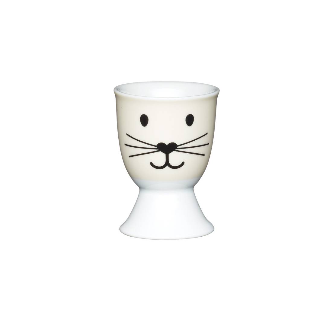Porcelæn Æggebæger 7cm - Kat