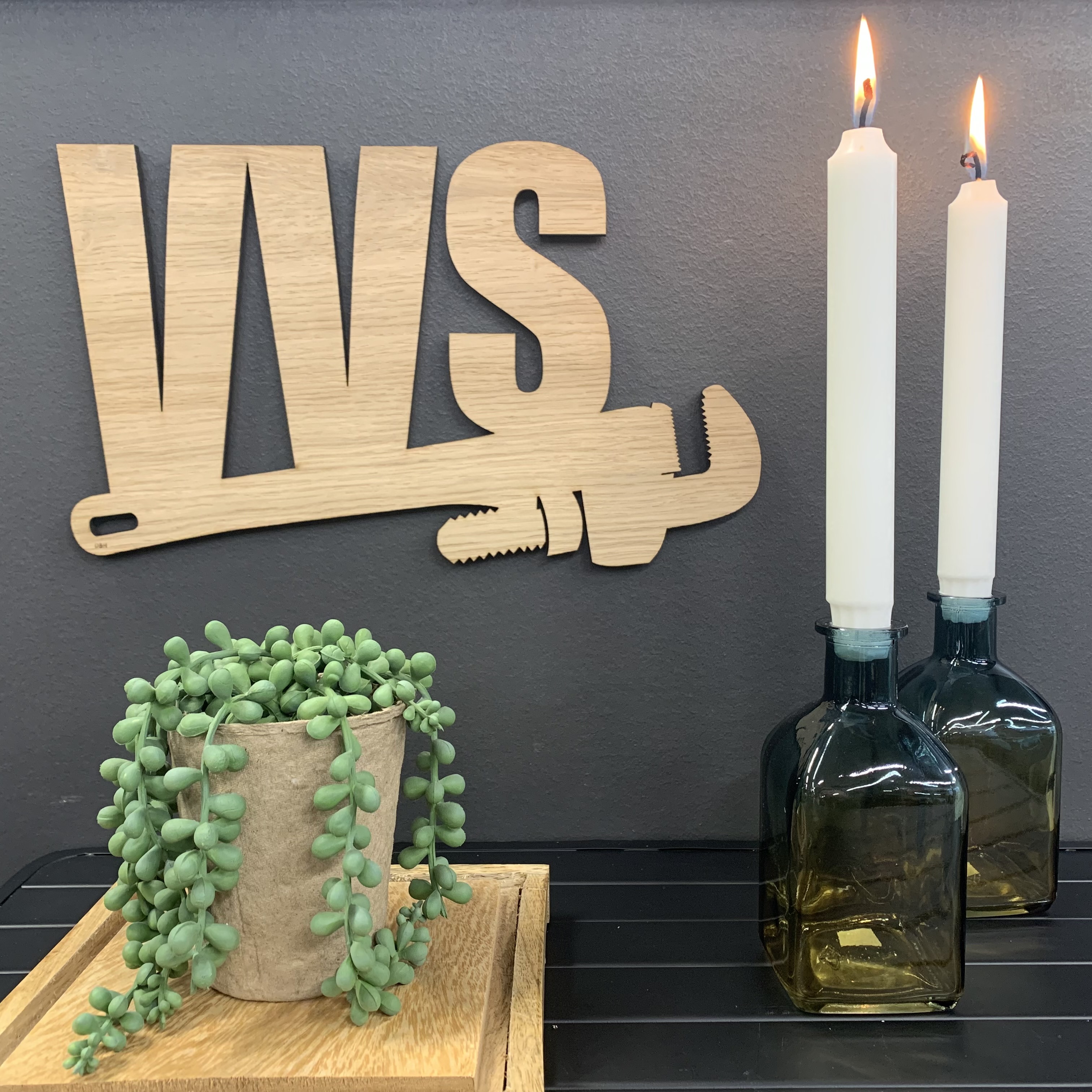 Træskilt - VVS