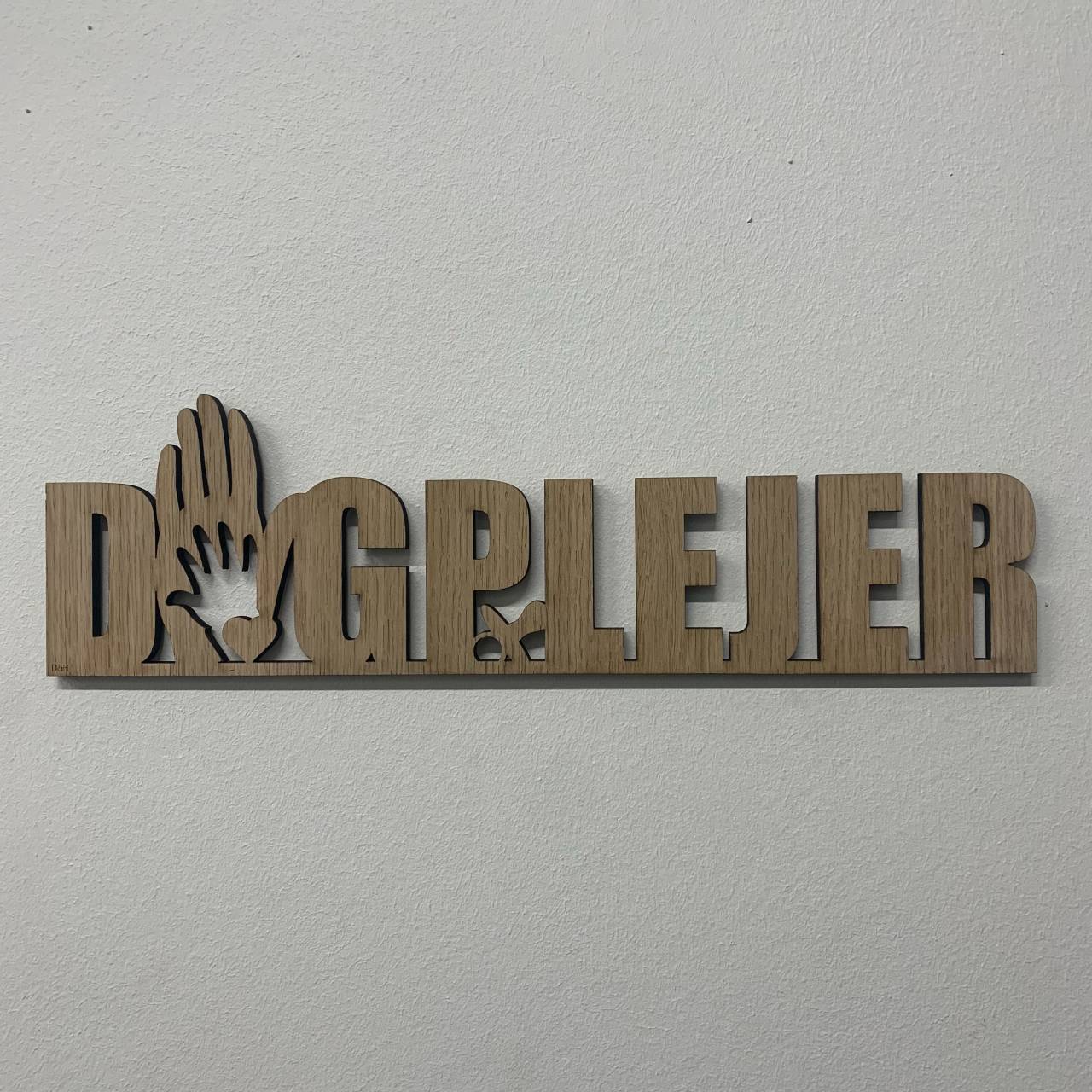 Træskilt - Dagplejer