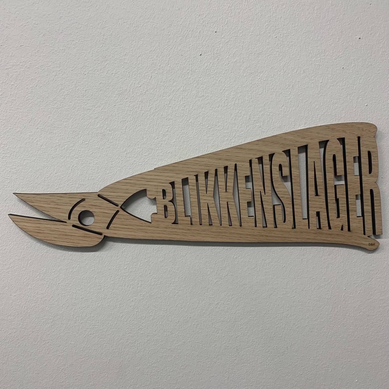 Træskilt - Blikkenslager
