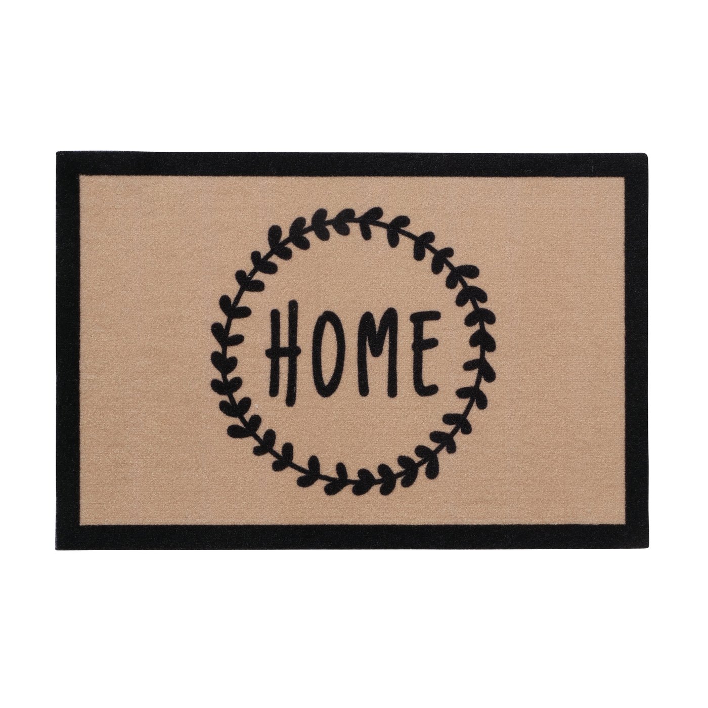 Dørmåtte med tekst - Home - Måtte 60x40 cm.