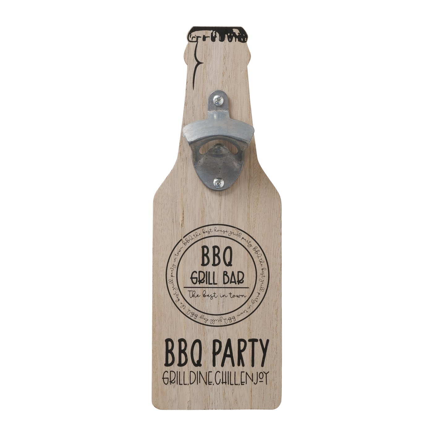 Flaskeåbner - BBQ Party