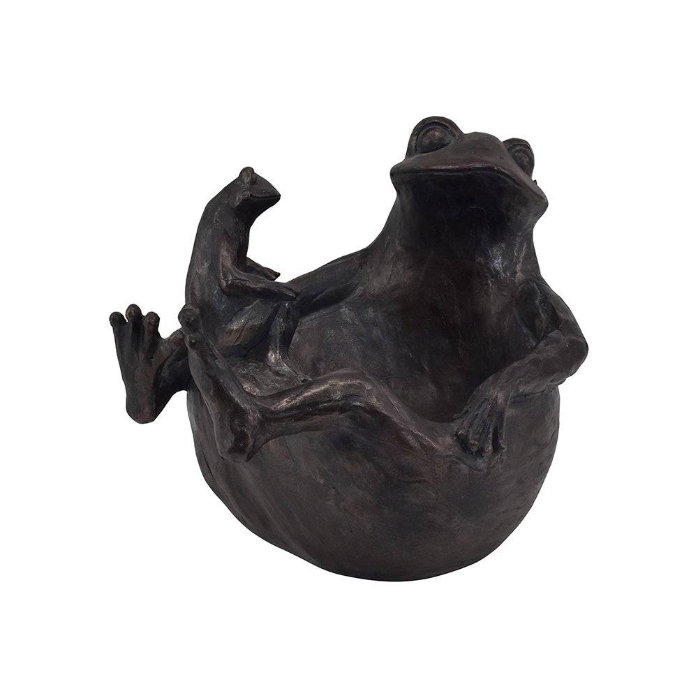 Fuglebad - Frø fuglebad - Fuglebad med frøer