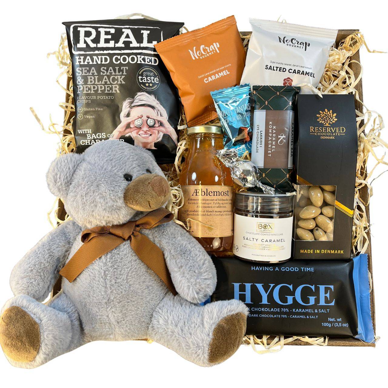 Gavekurv - Baby Shower og barselsgave - Dreng
