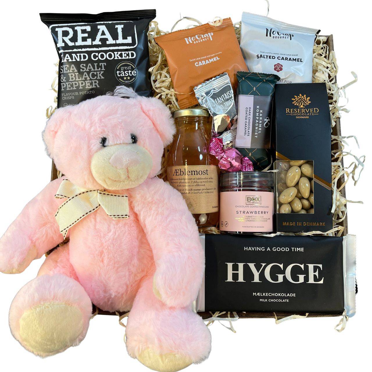 Gavekurv - Baby shower og barselsgave - Pige
