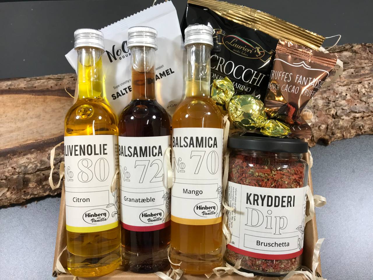 Gavekurv til hende - Balsamico og krydderier