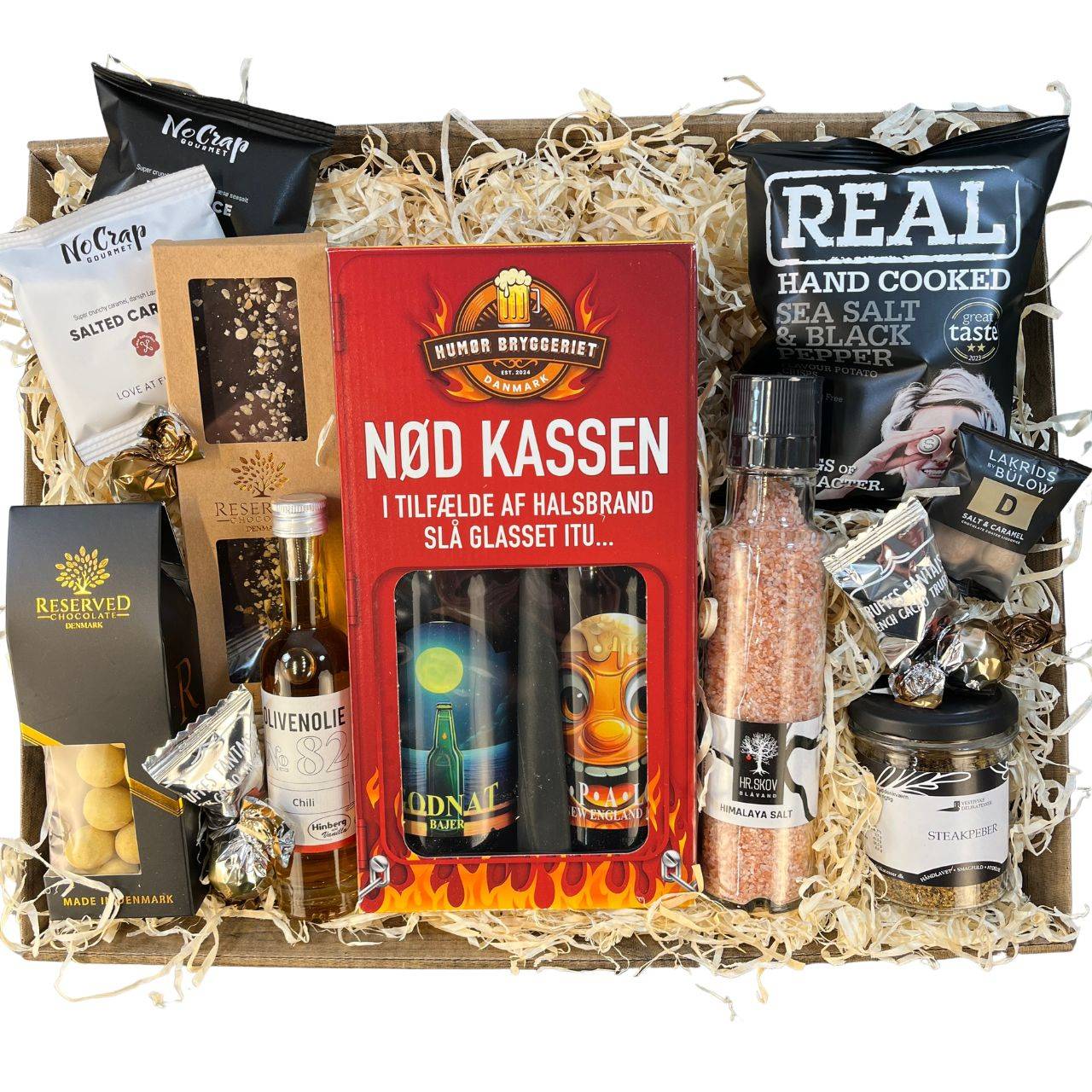 Gavekurv - Nød Kassen | 500,- kr.