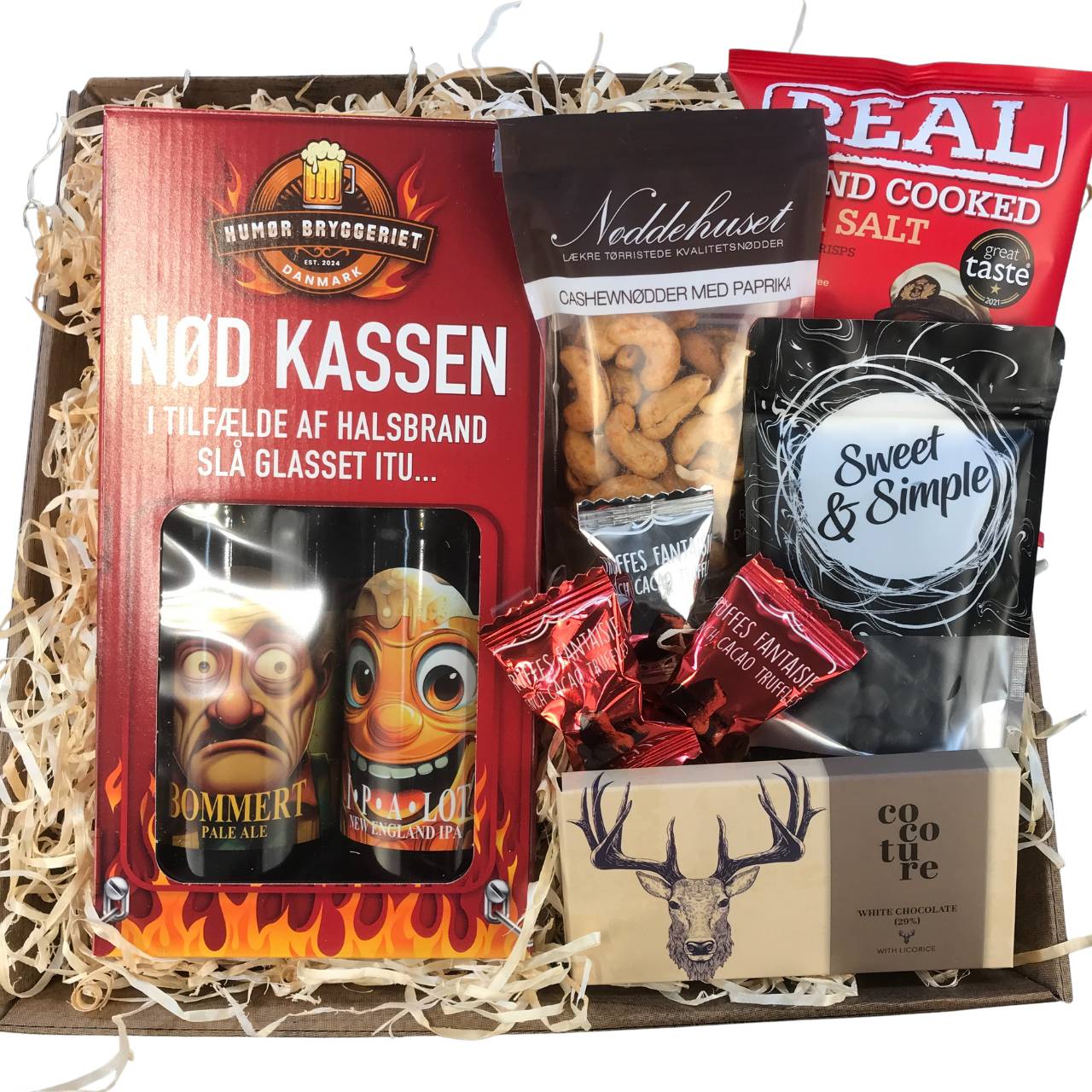 Gavekurv - Nød Kassen | 325,- kr.
