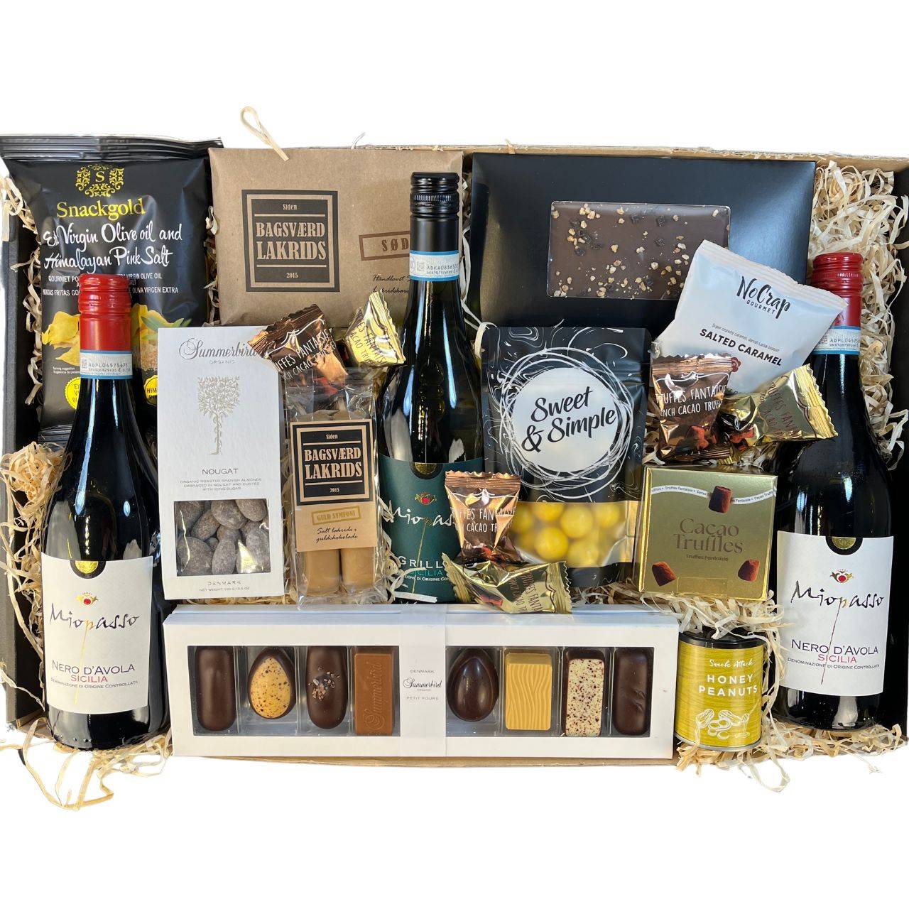 Gavekurv - Vin og hygge