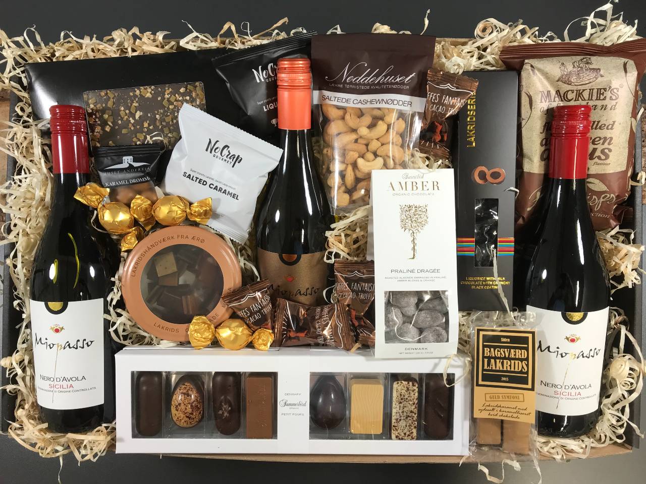Gavekurv - Vin og hygge