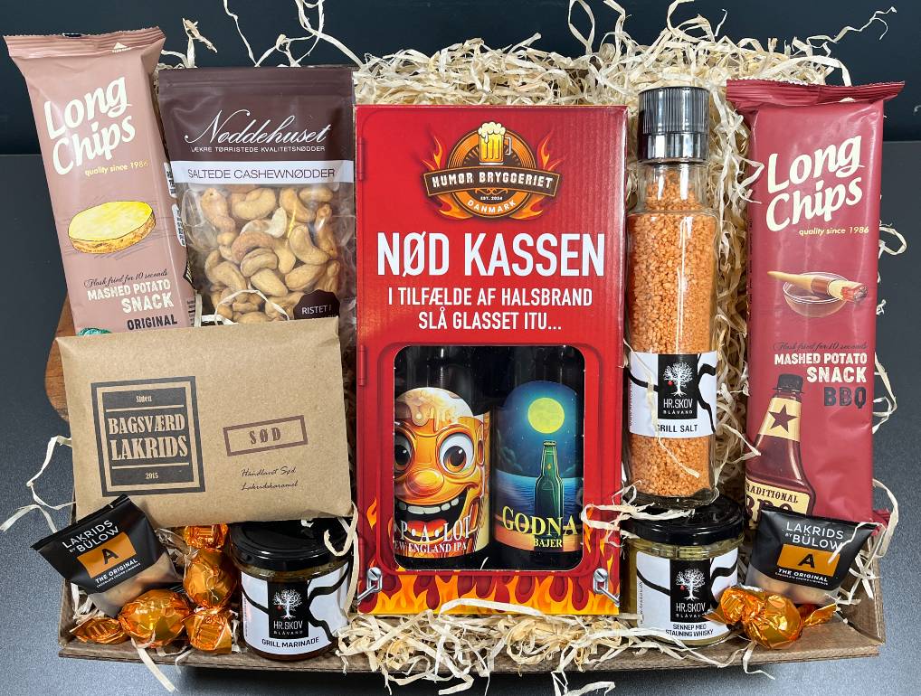 Gavekurv - Nød Kassen | 500,- kr.