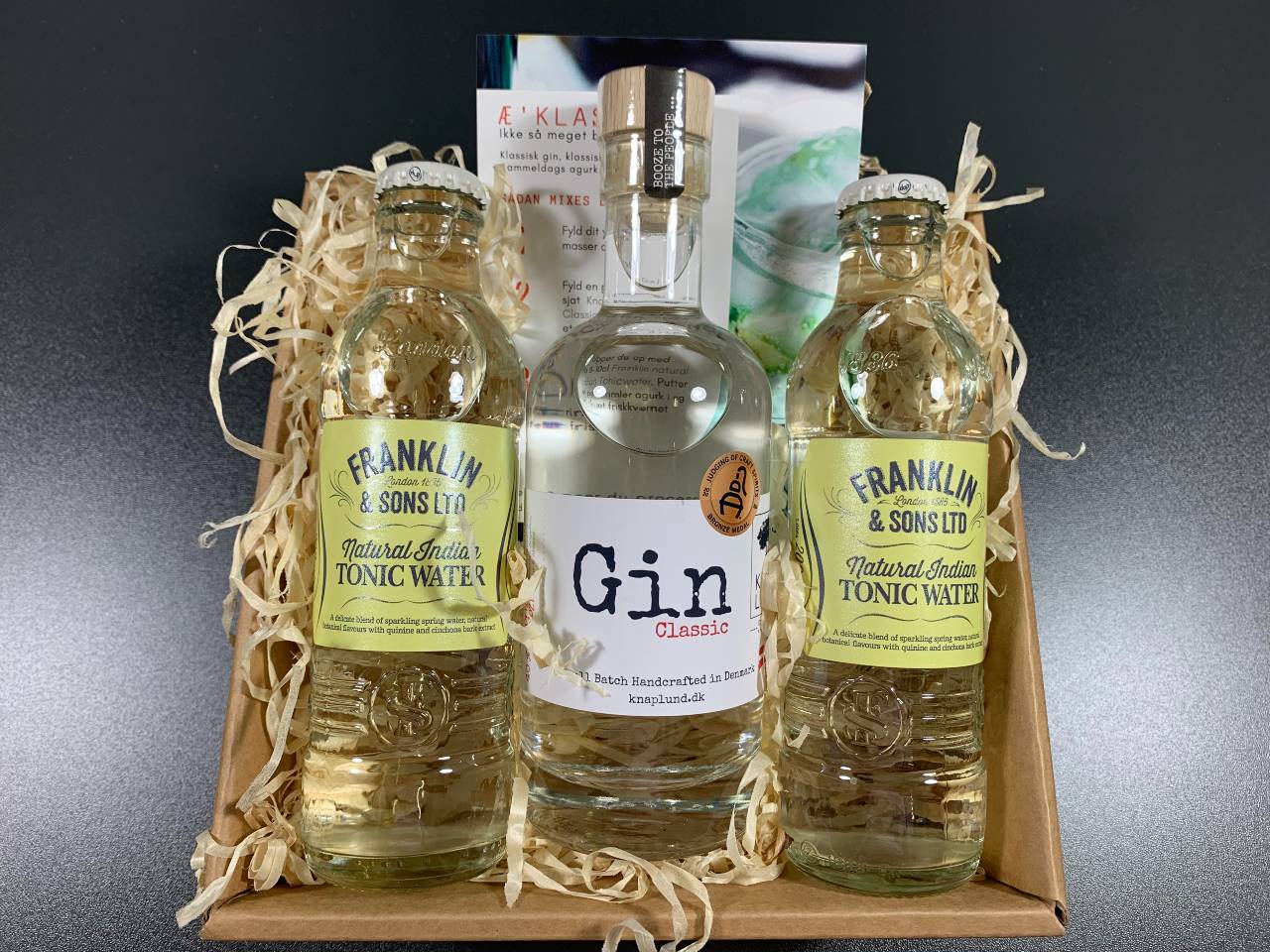 Gavekurv - Gin fra Knaplund