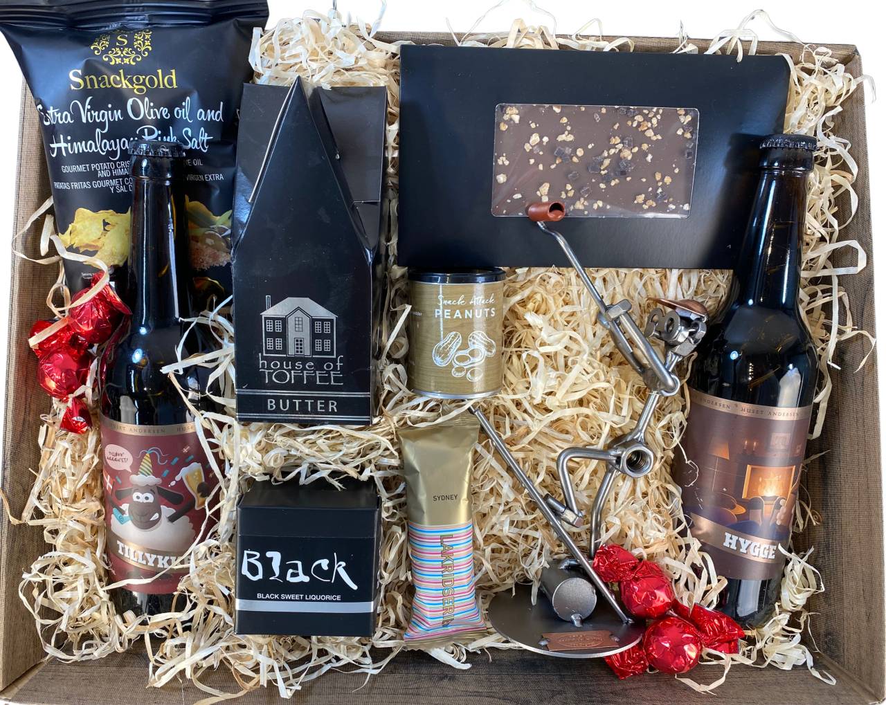 Gavekurv med metalfigur - Maler - Bygningsmaler - Øl og hygge