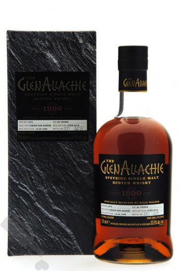 GlenAllachie Whisky 1990 28 YO Virgin Oak Cask Strength 54,1%