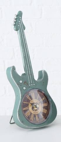 Billede af Guitar med ur - Grøn