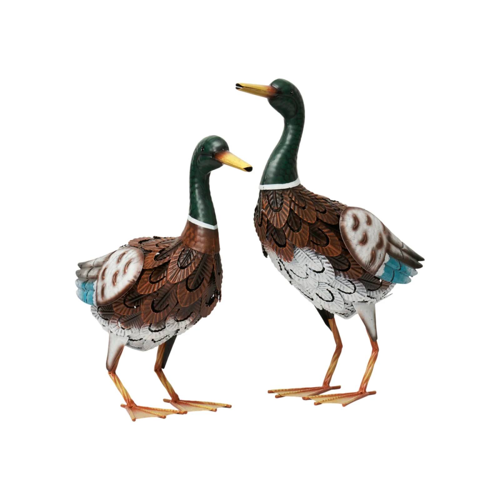 Havefigur - Ænder - Sæt med 2 stk.