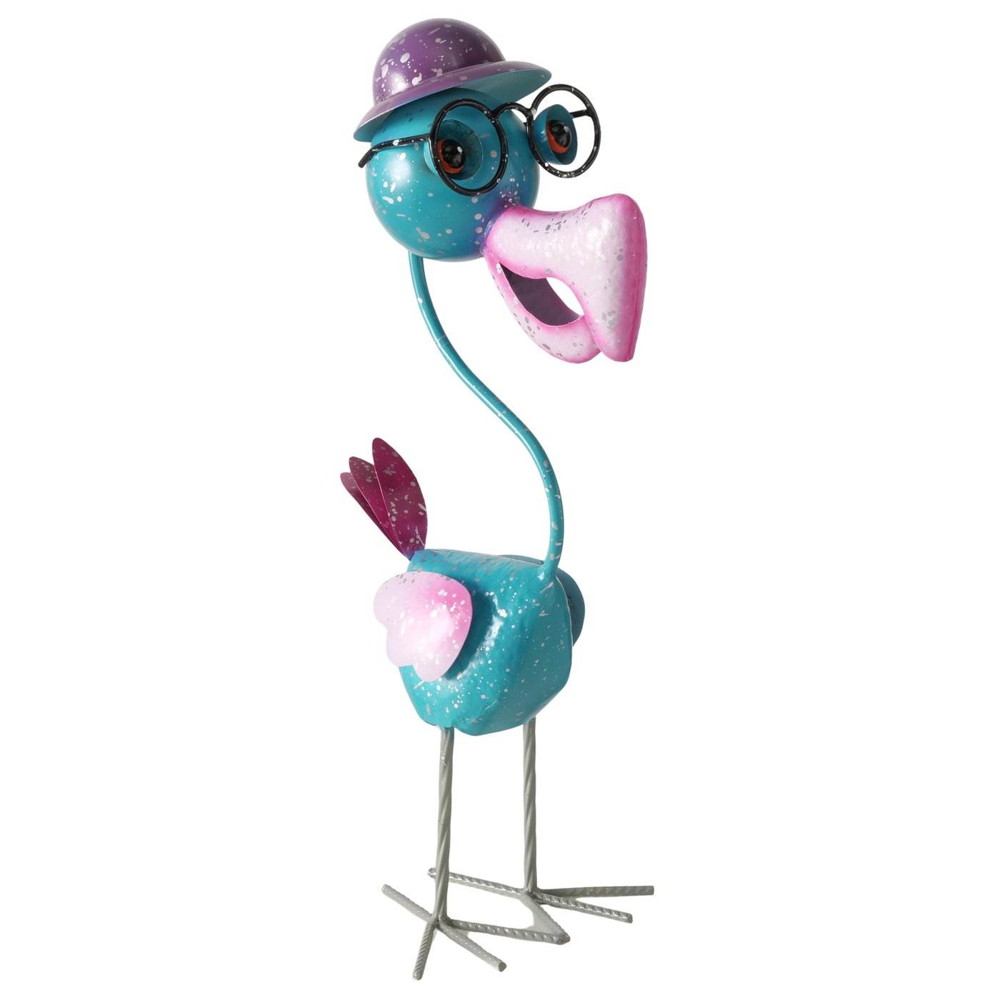 Havefigur Fantasi fugl Mumpi metalfugl 54 cm
