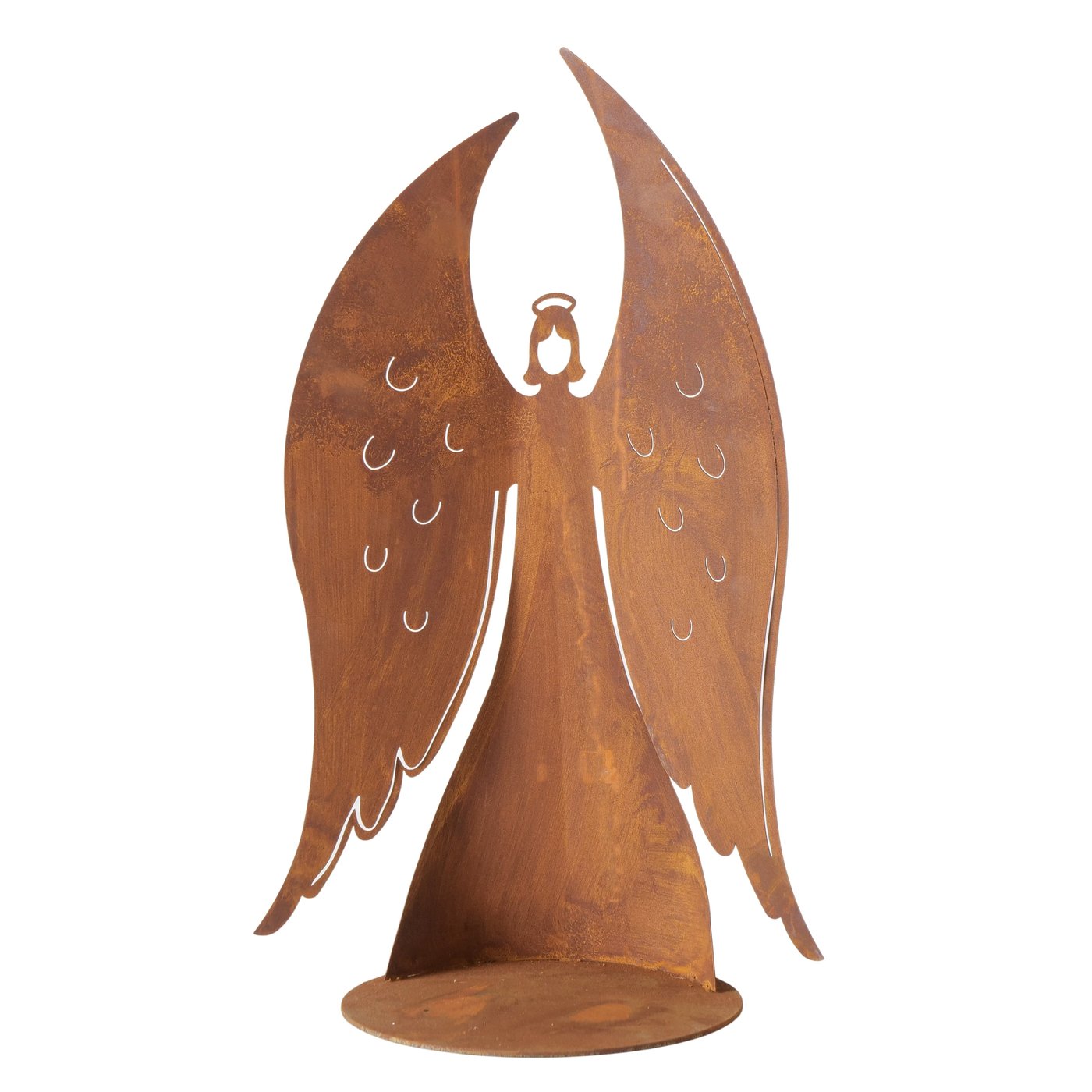 Havefigur Metal Engel H 50 cm
