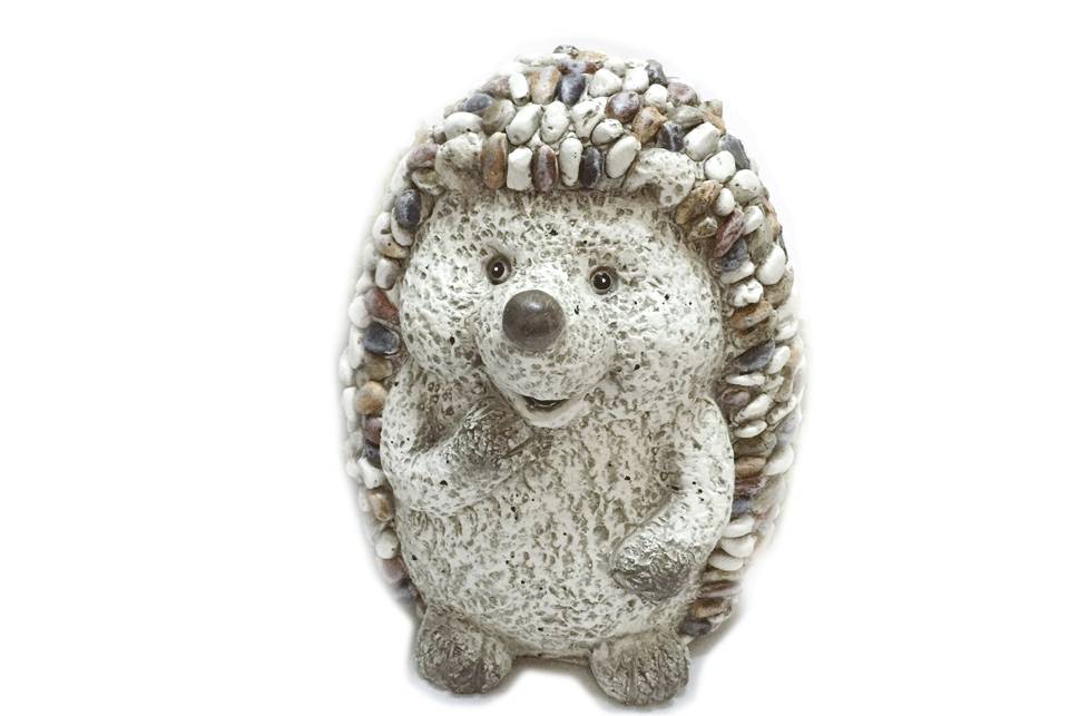Havefigur - Pindsvin - Højde 28 cm