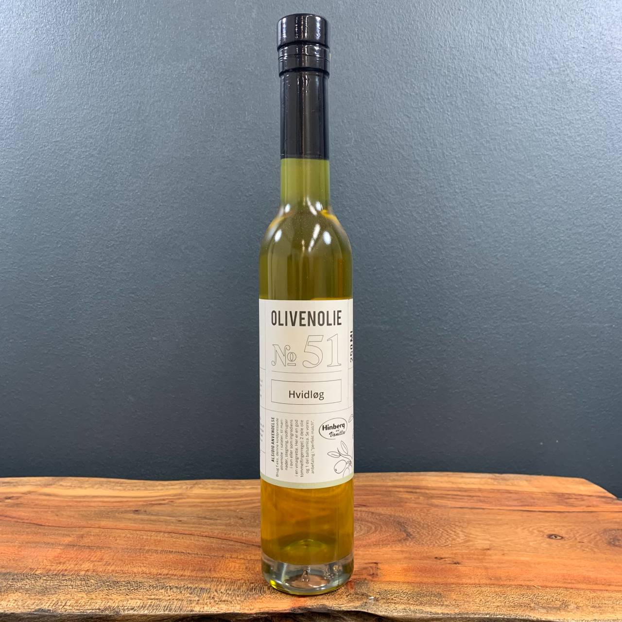 Hinberg and Vanilla - Olivenolie No. 51 - Hvidløg - 250ml