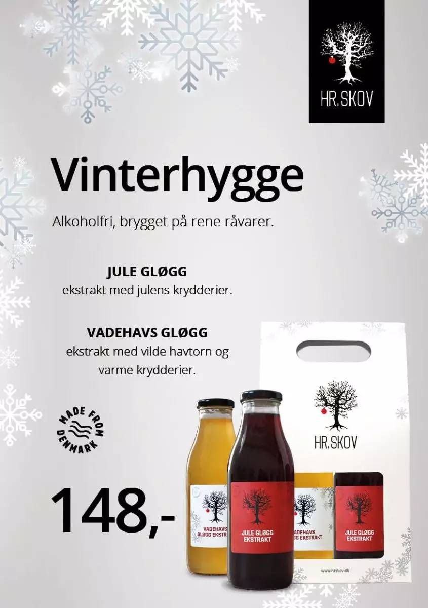Hr. Skov - Vinterhygge - Alkoholfri Gløggekstrakt I Julegaveæske