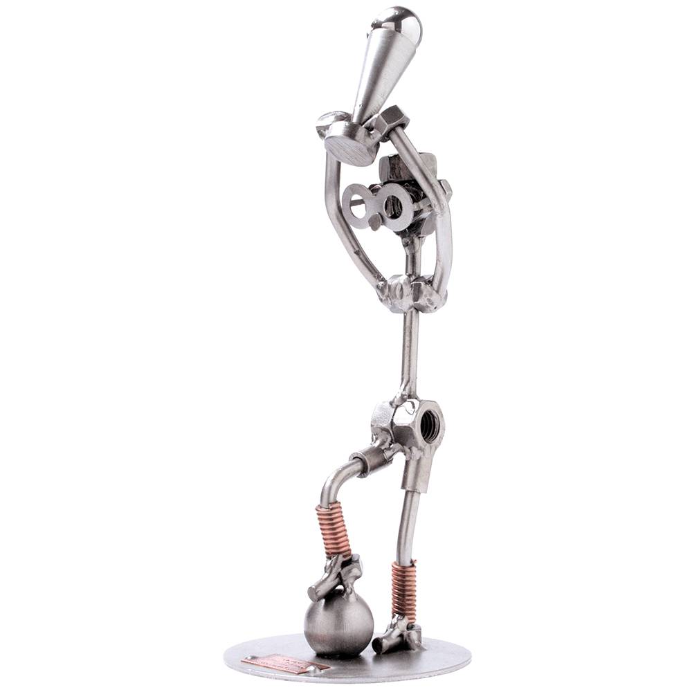 Metalfigur - Fodbold mester - Pokalvinder