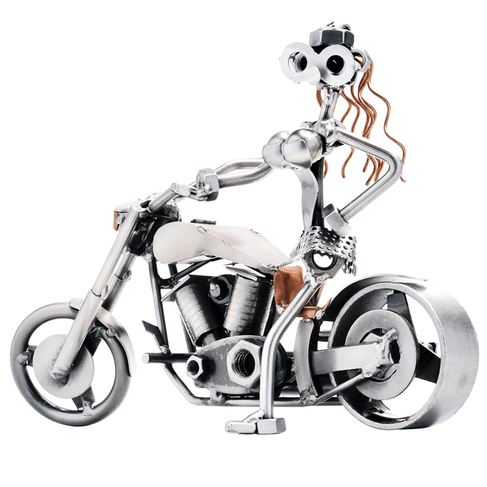 Billede af Metalfigur - Sexet biker