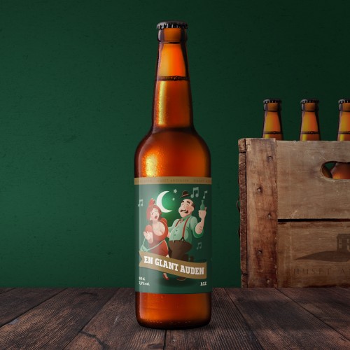 Øl - En Glant Auden - 500 ml.