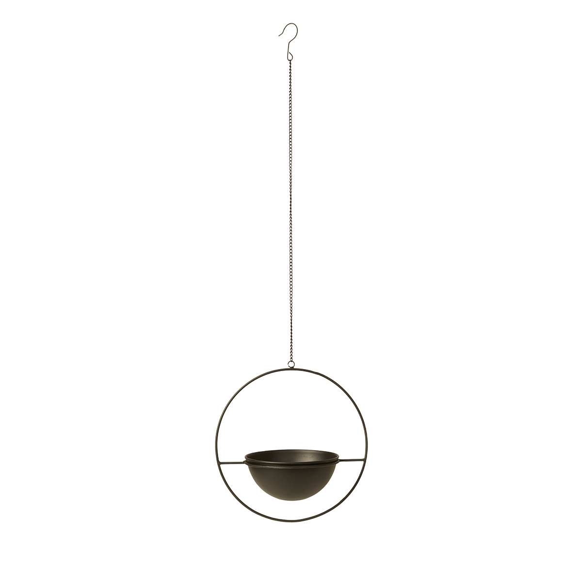 Ophæng med planteskål - Diameter 20 cm.