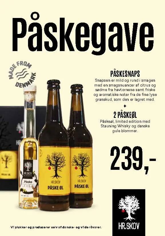 Påskegave Hr. Skov Påskeøl & Påskesnaps Limited Edition