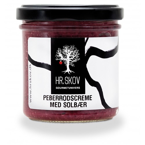 Hr. Skov - Peberrodscreme med solbær