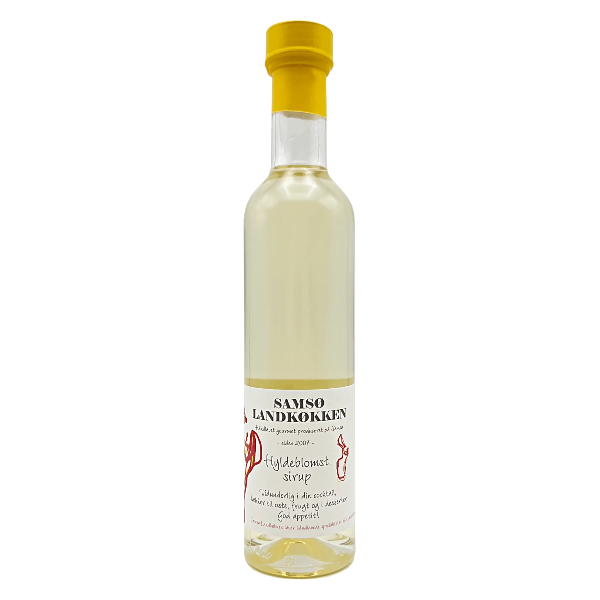 Samsø Landkøkken Hyldeblomst Salat Sirup - 250 ml.