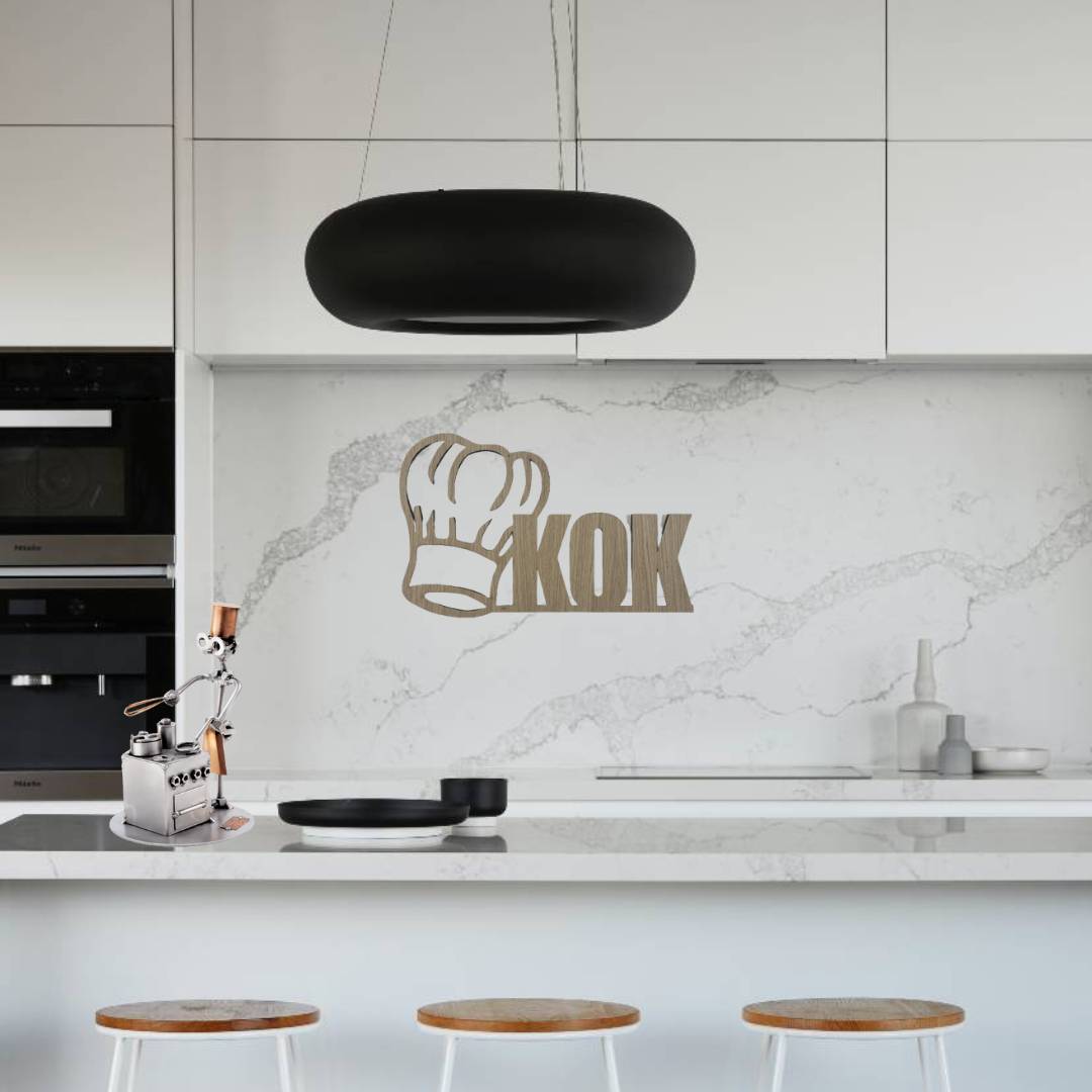 Træskilt - Kok
