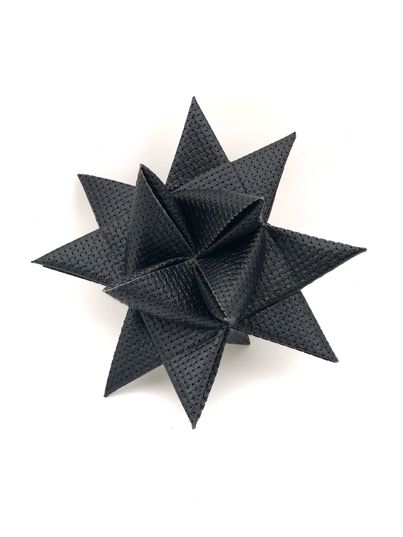 Stjernefabrikken - Julestjerne - Sort Net - Ø26 cm