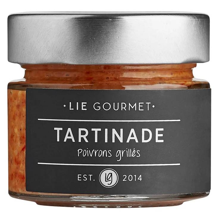 Tapenade grillet røde peberfrugter - Lie Gourmet