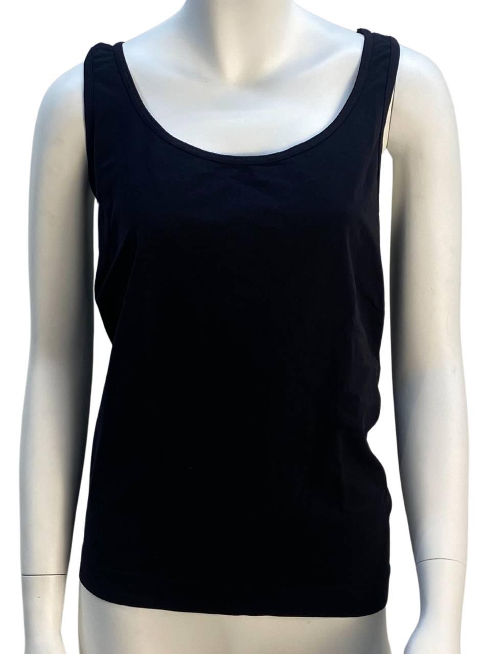 Tim og Simonsen - Top med bryderryg - Sort L/XL